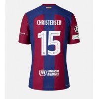 Barcelona Andreas Christensen #15 Replica Home Shirt 2023-24 Short Sleeve